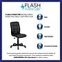 Flash Furniture Clayton Armless Vinyl Swivel Mid-Back Quilted Task Office Chair, Black (GO16911BK)~#|#~sp81133407_sc7