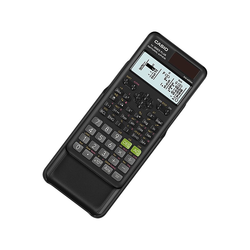 Casio 2nd Edition 16-Digit Solar Powered Scientific Calculator, Black (FX-300ESPLS2-S) image 1