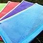 JAM Paper Plastic Zip #10 Business Envelopes, 5" x 10", Assorted Colors, 6/Pack (921Z1RBGOPCL)~#|#~sp81235592_sc7