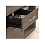 Bush Business Furniture Office 500 23"H Storage Cabinet with Two Shelves, 2-Drawers, Modern Hickory (OFS145MH)~#|#~sp81261450_sc7