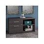 Bush Business Furniture Office 500 23"H Storage Cabinet with Two Shelves, 2-Drawers, Storm Gray (OFS145SG)~#|#~sp81261457_sc7
