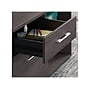 Bush Business Furniture Office 500 23"H Storage Cabinet with Two Shelves, 2-Drawers, Storm Gray (OFS145SG)~#|#~sp81261459_sc7