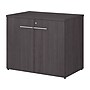 Bush Business Furniture Office 500 30" Storage Cabinet with Two Shelves, Storm Gray (OFS136SGSU)~#|#~sp81262276_sc7