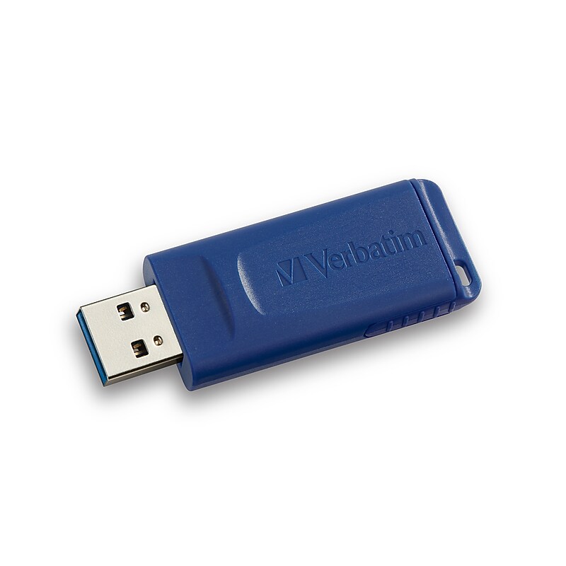 Verbatim Store 'n' Go 64GB USB Flash Drive, Blue (98658) image 1