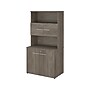Bush Business Furniture Office 500 70"H Storage Cabinet with 4 Shelves, Modern Hickory (OF5008MHSU)~#|#~sp81507155_sc7