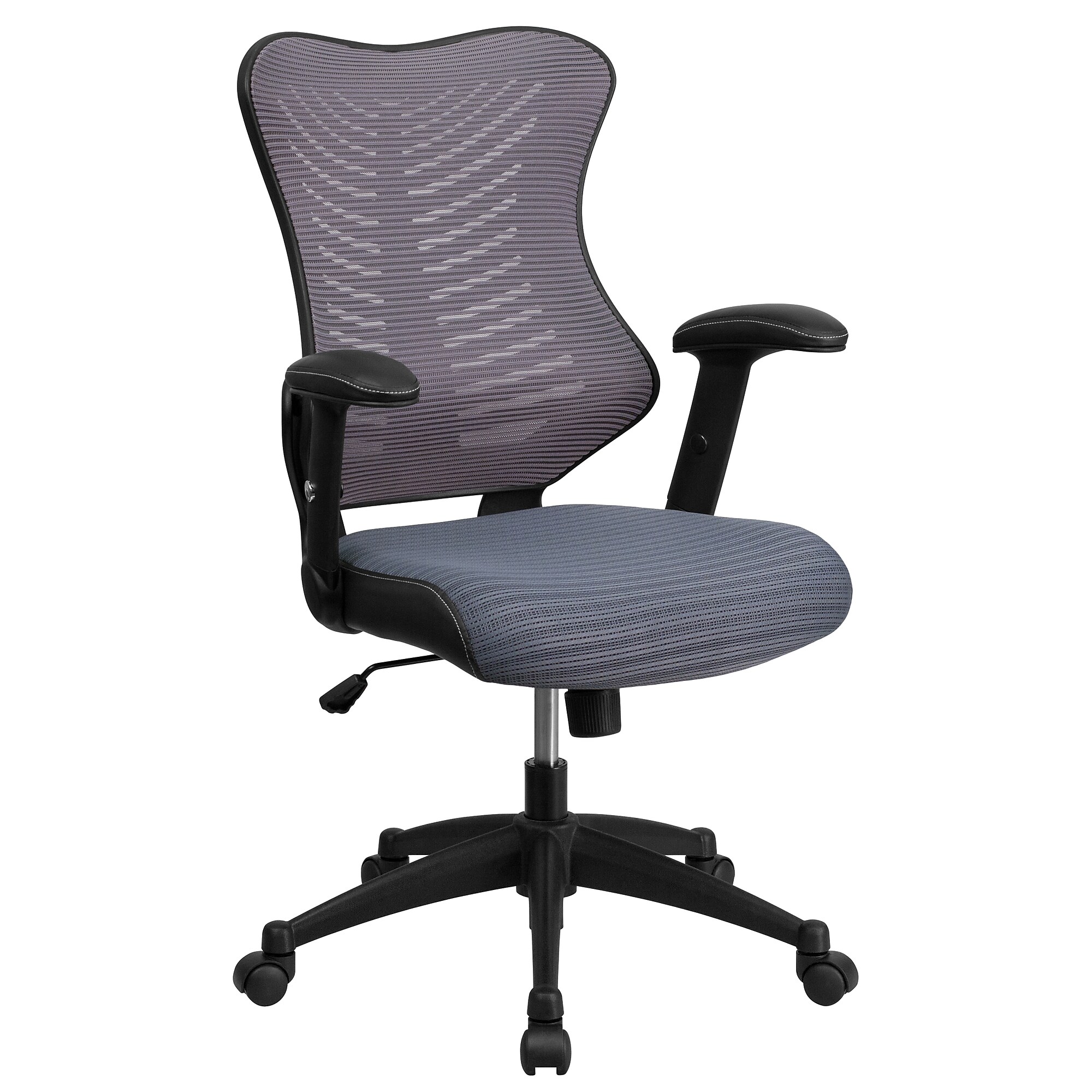 Flash Furniture Kale Ergonomic Mesh Swivel Executive Chair, Gray (BLZP806GY) Sansujyuku sansujyuku.com