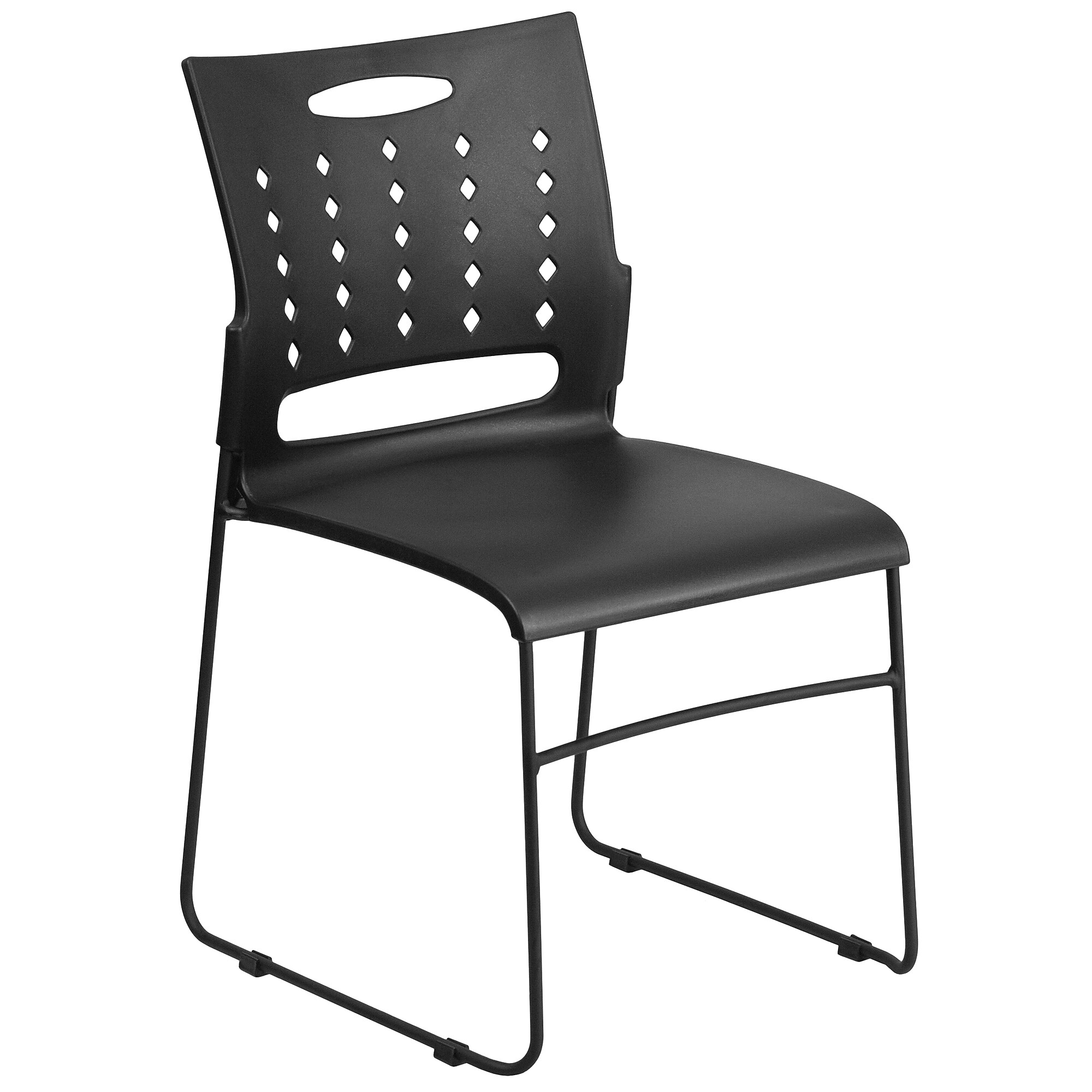 Flash Furniture HERCULES Series Plastic School Chair, Black (RUT2BK) Simolary simolary.com 6