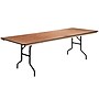Flash Furniture Fielder Folding Table, 96" x 36", Natural (XA3696P)~#|#~sp81612312_sc7