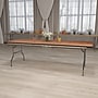 Flash Furniture Fielder Folding Table, 96" x 36", Natural (XA3696P)~#|#~sp81612313_sc7