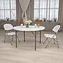 Flash Furniture Kathryn Folding Table, 48" x 48", Granite White (RB48R)~#|#~sp81612319_sc7