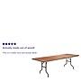 Flash Furniture Fielder Folding Table, 96" x 36", Natural (XA3696P)~#|#~sp81612384_sc7
