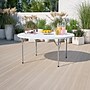 Flash Furniture Elon Folding Table, 60.75" x 60.75", Granite White (DADYCZ1GW)~#|#~sp81612405_sc7