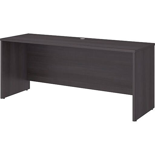 Bush Business Furniture Office 500 71" Computer Desk, Storm Gray
