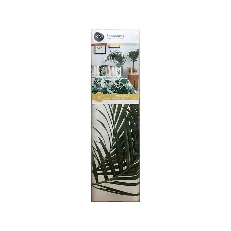 RoomMates Peel & Stick Contemporary Giant Decal, Palm Leaf, 2/Pack (RMK3861GM) image 1