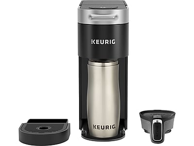 Keurig K-Slim Single Serve K-Cup Pod Coffee Maker, Multistream Technology, 3 Brew Sizes, Slim and Sleek Design, 46oz Removable Reservoir, Black - Thumbnail 3
