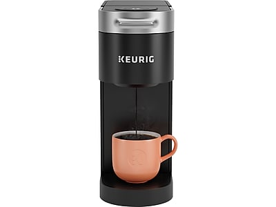 Keurig K-Slim Single Serve K-Cup Pod Coffee Maker, Multistream Technology, 3 Brew Sizes, Slim and Sleek Design, 46oz Removable Reservoir, Black