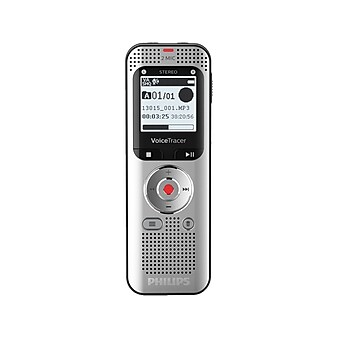 Philips VoiceTracer Digital Voice Recoder, 8GB (DVT2050)