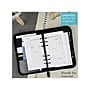 Undated AT-A-GLANCE Starter Set 3.75" x 6.75" Faux Leather Personal Organizer, Black (033-0240-05)~#|#~sp82617884_sc7