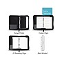 Undated AT-A-GLANCE Starter Set 3.75" x 6.75" Faux Leather Personal Organizer, Black (033-0240-05)~#|#~sp82617890_sc7