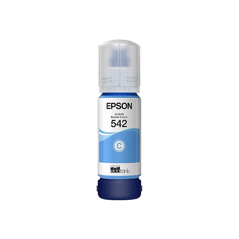 Epson T542 Cyan Ultra High Yield Ink Bottle (T542220-S) image 1