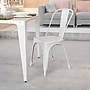 Flash Furniture Perry Contemporary Metal Dining Chair, White (CH31230WH)~#|#~sp82710937_sc7