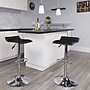 Flash Furniture Contemporary Vinyl Low Back Barstool, Adjustable Height, Black (DS801CONTBK)~#|#~sp82711406_sc7