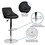 Flash Furniture Contemporary Vinyl Barstool, Adjustable Height, Black (CH82028ABK)~#|#~sp82711799_sc7