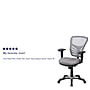 Flash Furniture Nicholas Ergonomic Mesh Swivel Mid-Back Multifunction Executive Office Chair, Gray (HL0001GY)~#|#~sp82712457_sc7