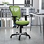 Flash Furniture Nicholas Ergonomic Mesh Swivel Mid-Back Multifunction Executive Office Chair, Green (HL0001GN)~#|#~sp82712459_sc7