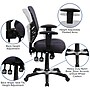 Flash Furniture Nicholas Ergonomic Mesh Swivel Mid-Back Multifunction Executive Office Chair, Dark Gray (HL0001DKGY)~#|#~sp82712615_sc7