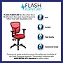 Flash Furniture Nicholas Ergonomic Mesh Swivel Mid-Back Multifunction Executive Office Chair, Red (HL0001RED)~#|#~sp82712666_sc7