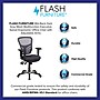 Flash Furniture Nicholas Ergonomic Mesh Swivel Mid-Back Multifunction Executive Office Chair, Dark Gray (HL0001DKGY)~#|#~sp82712671_sc7