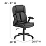 Flash Furniture Hansel Ergonomic LeatherSoft Swivel High Back Executive Office Chair, Black (BT90275H)~#|#~sp82713225_sc7