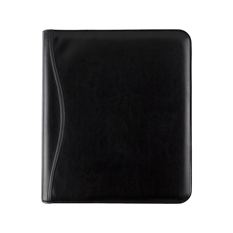 Undated AT-A-GLANCE Starter Set 8.5" x 11" Faux Leather Daily & Monthly Personal Organizer, Black (038-0240-05) image 1