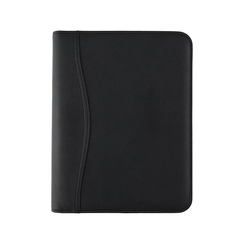 Undated AT-A-GLANCE Starter Set 5.5" x 8.5" Faux Leather Daily and Monthly Personal Organizer, Black (031-0340-05) image 1