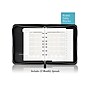Undated AT-A-GLANCE Starter Set 5.5" x 8.5" Faux Leather Daily and Monthly Personal Organizer, Black (031-0340-05)~#|#~sp82717167_sc7