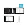 Undated AT-A-GLANCE Starter Set 5.5" x 8.5" Faux Leather Daily and Monthly Personal Organizer, Black (031-0340-05)~#|#~sp82717170_sc7