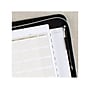 Undated AT-A-GLANCE Starter Set 5.5" x 8.5" Faux Leather Daily and Monthly Personal Organizer, Black (031-0340-05)~#|#~sp82717171_sc7