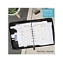 Undated AT-A-GLANCE Starter Set 5.5" x 8.5" Faux Leather Daily and Monthly Personal Organizer, Black (031-0340-05)~#|#~sp82717174_sc7