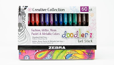 Zebra Doodler'z Gel Stick Pens - Assorted Ink - Shop Pens At H-E-B