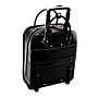 McKlein UPTOWN L Series Leather Briefcase, Laptop Compatible, Rolling, Black (97695)~#|#~sp82922360_sc7