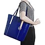 McKlein Cristina Genuine Leather Tote Bag, Navy (97547)~#|#~sp82922396_sc7