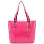 McKlein SAVARNA Fuchsia Genuine Leather Tote with Tablet Pocket, Large (97573)~#|#~sp82922472_sc7