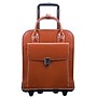 McKlein LA GRANGE Leather Briefcase, Laptop Compatible, Rolling, Brown (96494)~#|#~sp82922506_sc7