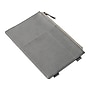 Martha Stewart Small Notebook Zipper Pouch, Gray (MS108F)~#|#~sp83311056_sc7