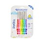 Westcott School 5" Stainless Steel Kid's Scissors, Blunt Tip, Assorted Colors, 6/Pack (16454)~#|#~sp83311285_sc7