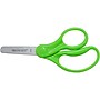 Westcott School 5" Stainless Steel Kid's Scissors, Blunt Tip, Assorted Colors, 6/Pack (16454)~#|#~sp83311289_sc7