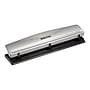 Bostitch 3-Hole Punch, 12 Sheet Capacity, Silver/Black (HP12)~#|#~sp83408283_sc7
