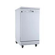 Danby Portable Dishwasher, White (DDW1805EWP)
