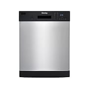 Danby Full Size Built-In Dishwasher, Stainless (DDW2404EBSS)